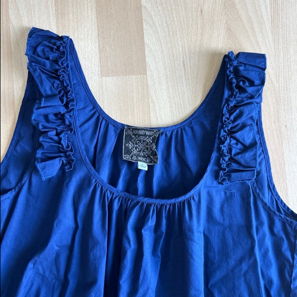 Johnny Was Midi Cotton Dress - Picture 3 of 7